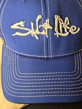 Salt Life Blue Baseball Flex Fit Hat